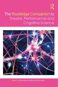 The Routledge Companion to Theatre, Performance and Cognitive Science_cover
