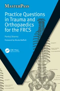 Practice Questions in Trauma and Orthopaedics for the FRCS_cover