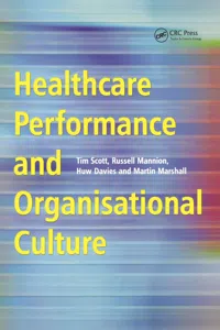 Healthcare Performance and Organisational Culture_cover