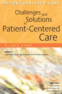 Challenges and Solutions in Patient-Centered Care_cover