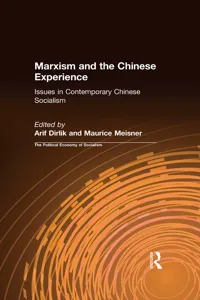 Marxism and the Chinese Experience_cover
