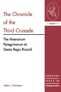 The Chronicle of the Third Crusade_cover