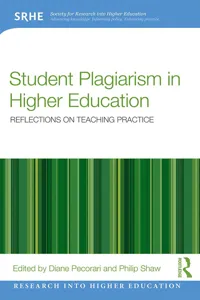 Student Plagiarism in Higher Education_cover