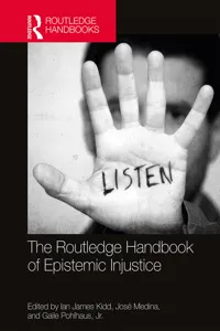 The Routledge Handbook of Epistemic Injustice_cover