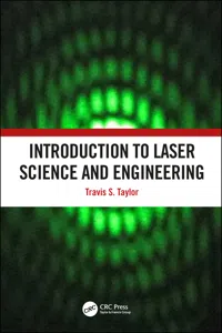 Introduction to Laser Science and Engineering_cover