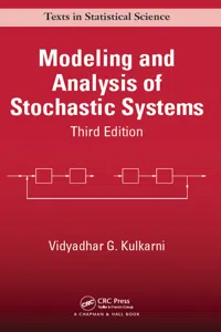 Modeling and Analysis of Stochastic Systems_cover