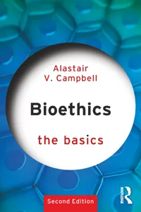 Bioethics: The Basics_cover