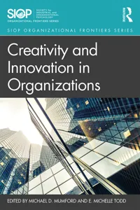 Creativity and Innovation in Organizations_cover