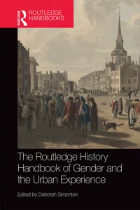 The Routledge History Handbook of Gender and the Urban Experience_cover