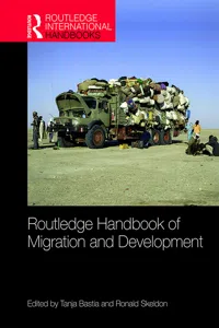 Routledge Handbook of Migration and Development_cover