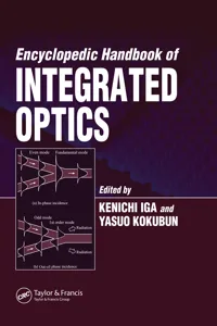 Encyclopedic Handbook of Integrated Optics_cover