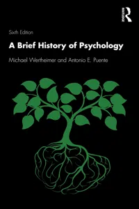 A Brief History of Psychology_cover