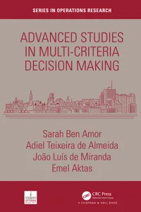 Advanced Studies in Multi-Criteria Decision Making_cover