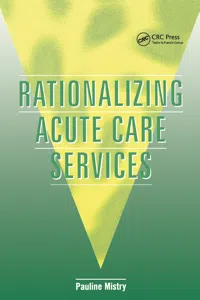 Rationalizing Acute Care Services_cover