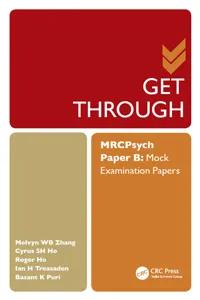 Get Through MRCPsych Paper B_cover