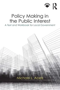 Policy Making in the Public Interest_cover