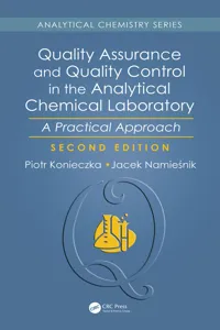 Quality Assurance and Quality Control in the Analytical Chemical Laboratory_cover