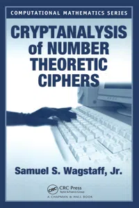 Cryptanalysis of Number Theoretic Ciphers_cover