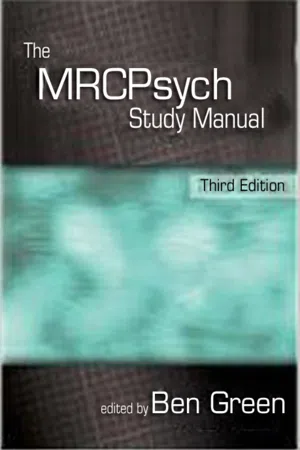 The MRCPsych Study Manual