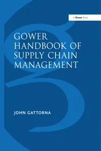 Gower Handbook of Supply Chain Management_cover