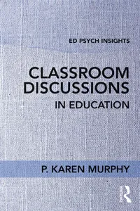 Classroom Discussions in Education_cover
