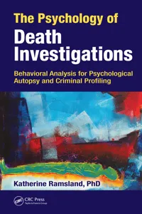 The Psychology of Death Investigations_cover