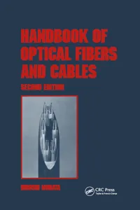Handbook of Optical Fibers and Cables, Second Edition_cover