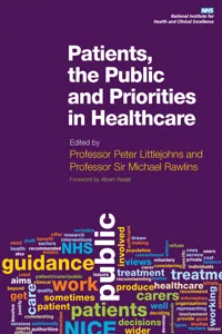 Patients, the Public and Priorities in Healthcare_cover