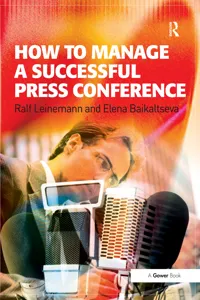 How to Manage a Successful Press Conference_cover
