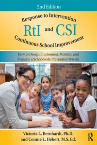 Response to Intervention and Continuous School Improvement_cover