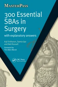 300 Essential SBAs in Surgery_cover