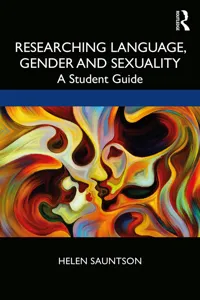 Researching Language, Gender and Sexuality_cover
