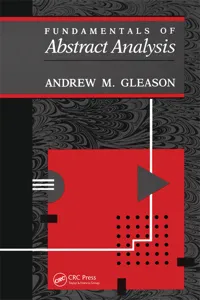 Fundamentals of Abstract Analysis_cover