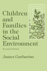 Children and Families in the Social Environment_cover