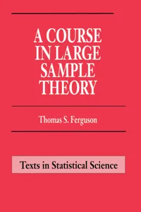 A Course in Large Sample Theory_cover