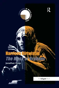 Harrison Birtwistle: The Mask of Orpheus_cover