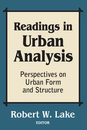 Readings in Urban Analysis