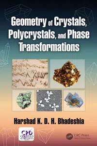 Geometry of Crystals, Polycrystals, and Phase Transformations_cover