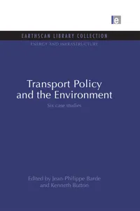 Transport Policy and the Environment_cover