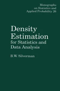 Density Estimation for Statistics and Data Analysis_cover