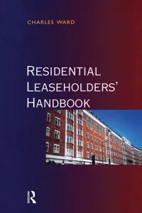 Residential Leaseholders Handbook_cover