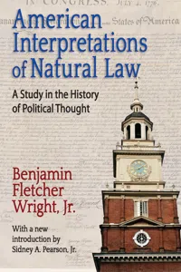 American Interpretations of Natural Law_cover