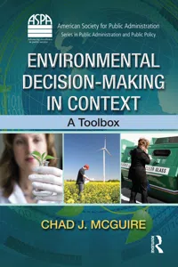 Environmental Decision-Making in Context_cover