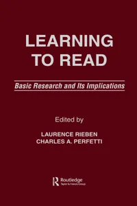 Learning To Read_cover