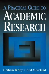 A Practical Guide to Academic Research_cover