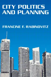 City Politics and Planning_cover