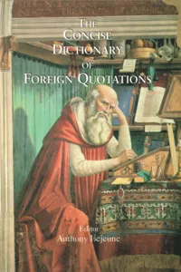 Concise Dictionary of Foreign Quotations_cover