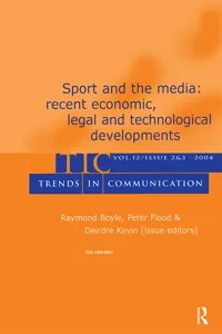 Sport and the Media_cover