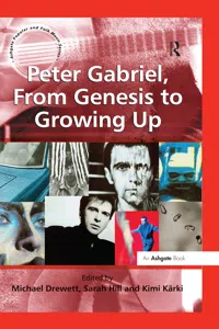 Peter Gabriel, From Genesis to Growing Up_cover