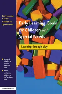 Early Learning Goals for Children with Special Needs_cover